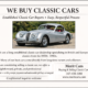 We buy British Cars